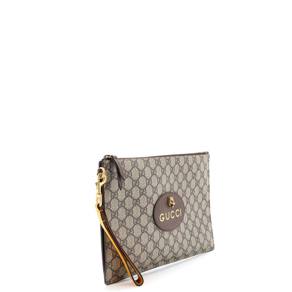 Gucci Neo Vintage Wristlet Pouch Gg #227891G99B - Picture 2 of 7
